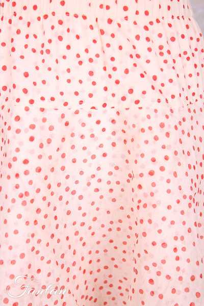 EWA I WALLA Jupe Wendy à pois 22328 Coton