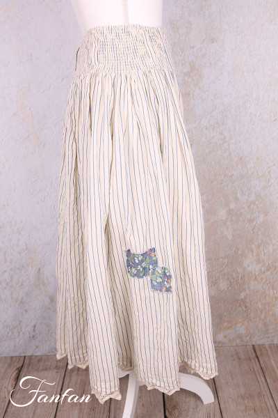 EWA I WALLA Jupe Evelyn Original Striped voile 22318 Coton