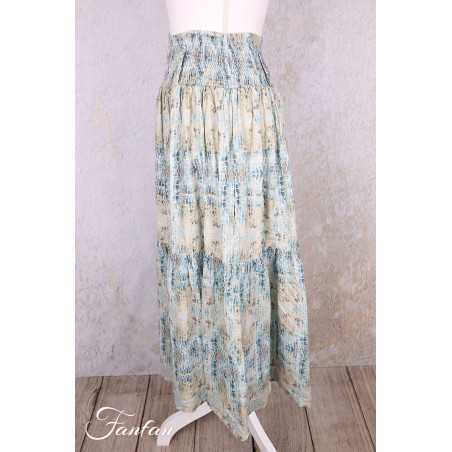 EWA I WALLA Jupe Felina Original Checked Voile 22315 Coton