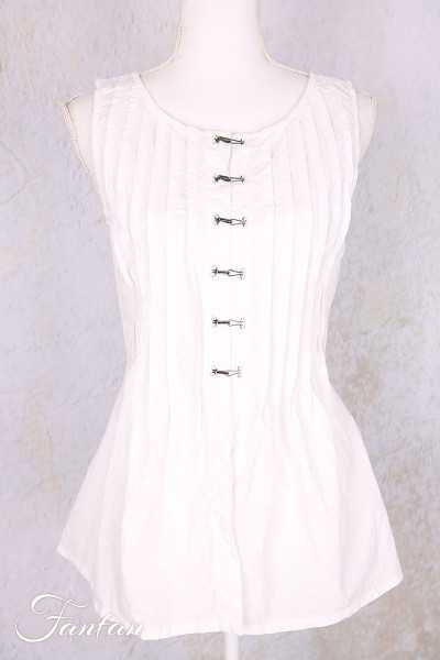 EWA I WALLA Top Janni White 33407 coton bio