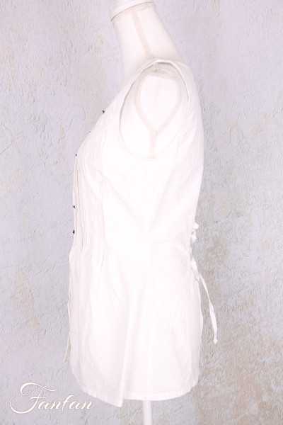 EWA I WALLA Top Janni White 33407 coton bio