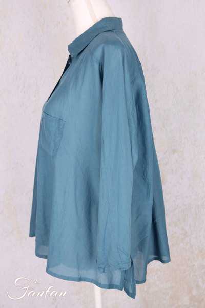 EWA I WALLA Blouse Eris bleu 44188 Sushi voile