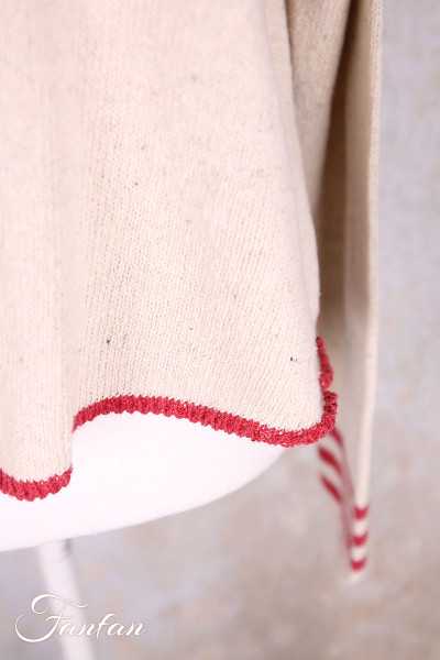 EWA I WALLA Cardigan Cordelia crème 44207 tricot coton recyclé