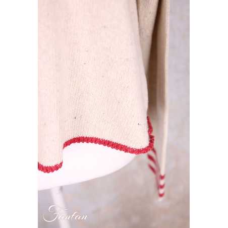 EWA I WALLA Cardigan Cordelia crème 44207 tricot coton recyclé
