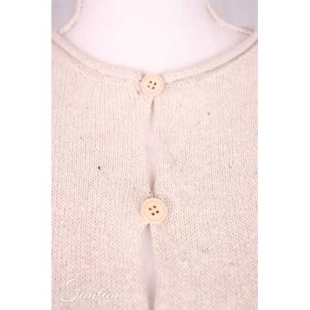 EWA I WALLA Cardigan Cordelia crème 44207 tricot coton recyclé