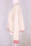 EWA I WALLA Cardigan Cordelia crème 44207 tricot coton recyclé
