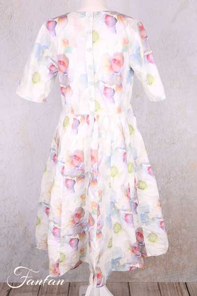 EWA I WALLA Robe Sia Original Flower 55950 Coton Bio