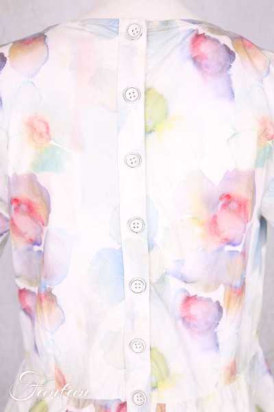 EWA I WALLA Robe Sia Original Flower 55950 Coton Bio