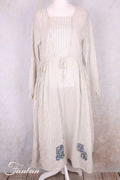 EWA I WALLA Robe Niki Original Striped Voile 55956 Coton Bio