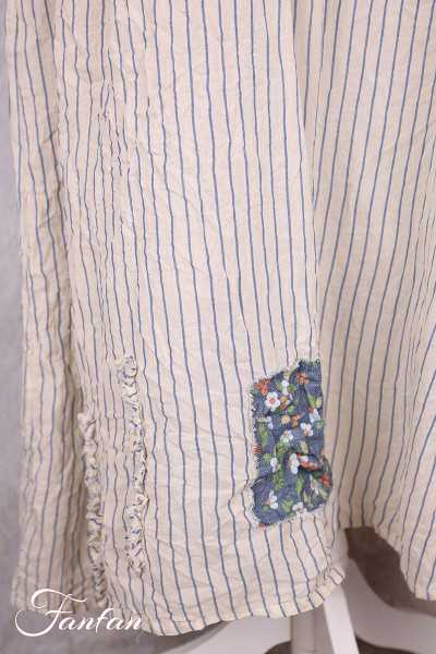 EWA I WALLA Robe Niki Original Striped Voile 55956 Coton Bio
