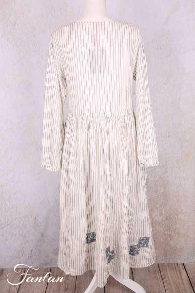 EWA I WALLA Robe Niki Original Striped Voile 55956 Coton Bio