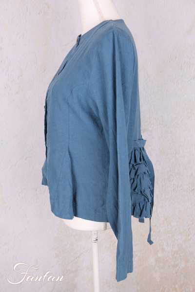 EWA I WALLA Veste Lucy Bleu 66781 lin