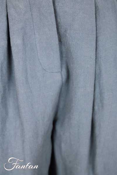 EWA I WALLA Pantalon Botvi Bleu 11438 tissage sergé
