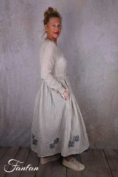 EWA I WALLA Robe Niki Original Striped Voile 55956 Coton Bio