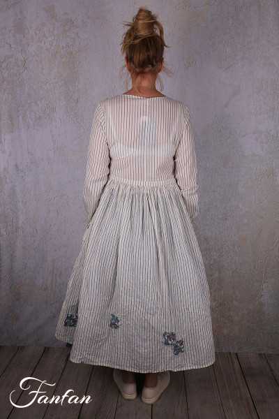 EWA I WALLA Robe Niki Original Striped Voile 55956 Coton Bio