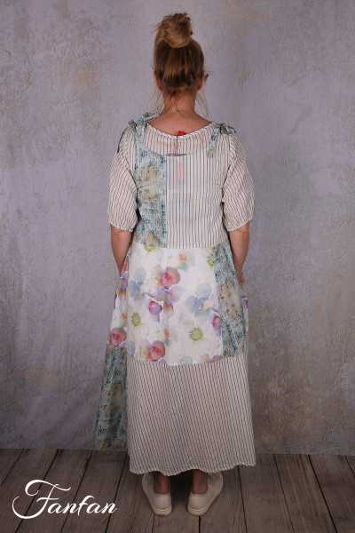 EWA I WALLA Robe Norine Original Carreau 55957 Coton Bio