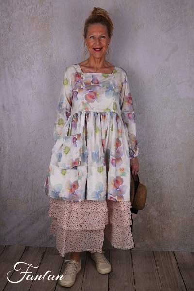 EWA I WALLA tunique Mona original 44203 coton bio fleurs