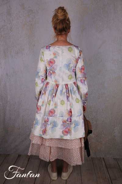 EWA I WALLA tunique Mona original 44203 coton bio fleurs