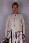 EWA I WALLA Cardigan Cordelia crème 44207 tricot coton recyclé