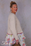 EWA I WALLA Cardigan Cordelia crème 44207 tricot coton recyclé