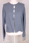EWA I WALLA Cardigan Cordelia bleu 44207 tricot coton recyclé