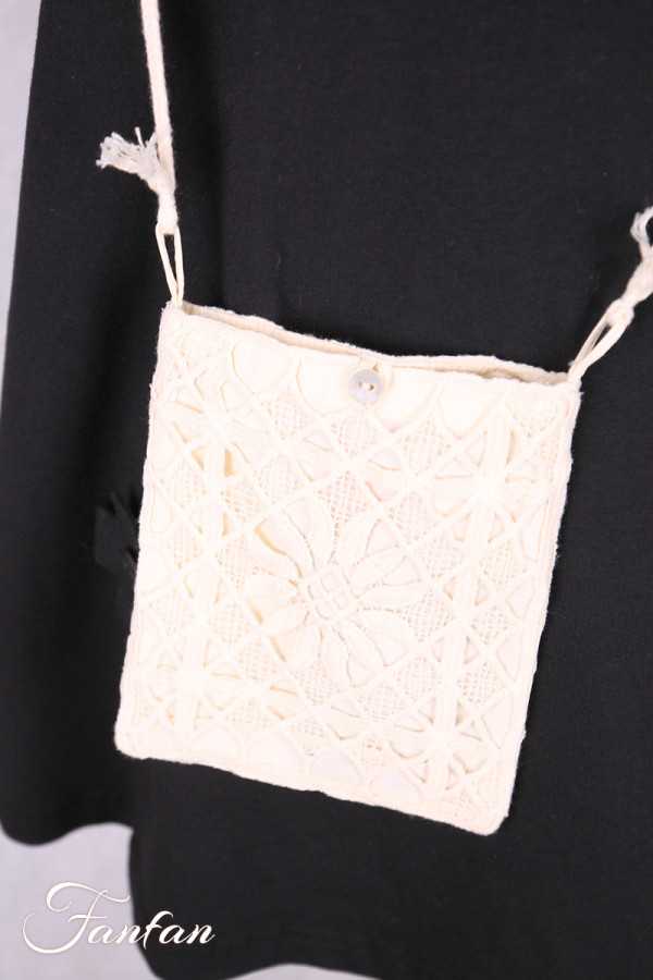 EWA I WALLA Sac Tessie crème 77626 Crochet Coton