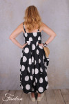 PLÜ-Plus la vie Robe à pois 1152 blackwhitedots