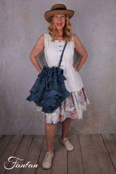 EWA I WALLA sac Lottis Bleu 77627 Coton Bio