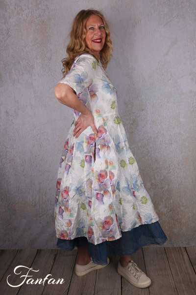 EWA I WALLA Robe Sia Original Flower 55950 Coton Bio