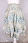 EWA I WALLA Jupe Estella Original Checked Voile 22314 Coton Bio