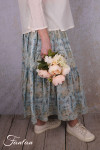 EWA I WALLA Jupe Felina Original Checked Voile 22315 Coton Bio