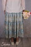 EWA I WALLA Jupe Felina Original Checked Voile 22315 Coton Bio