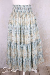EWA I WALLA Jupe Felina Original Checked Voile 22315 Coton Bio
