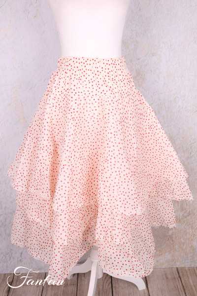 EWA I WALLA Jupe Wendy à pois 22328 Coton