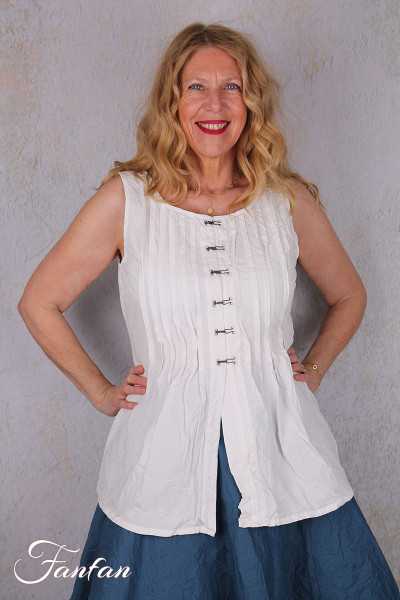 EWA I WALLA Top Janni White 33407 coton bio