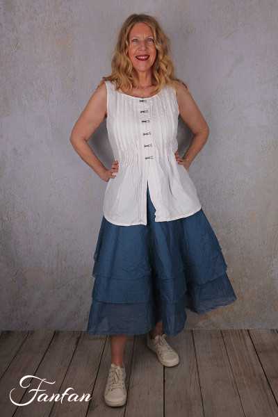 EWA I WALLA Top Janni White 33407 coton bio