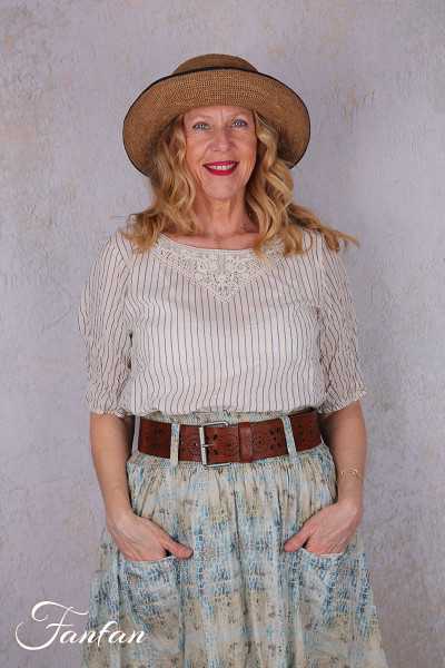 EWA I WALLA Blouse Simona original 44193 voile de coton bio