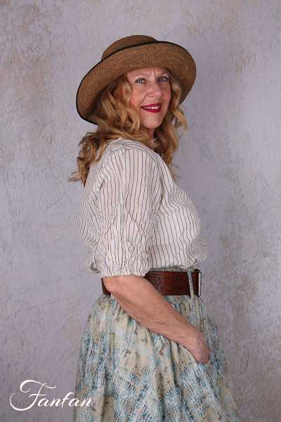 EWA I WALLA Blouse Simona original 44193 voile de coton bio