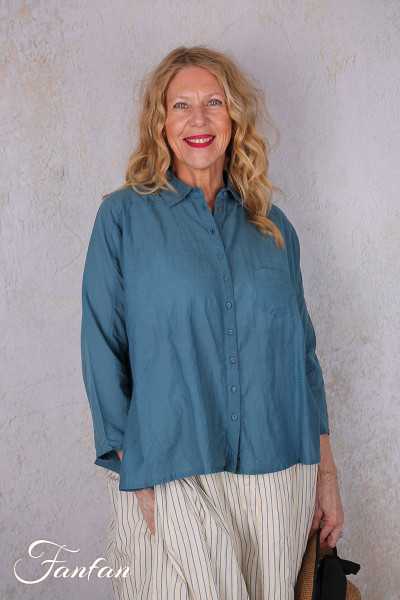 EWA I WALLA Blouse Eris bleu 44188 Sushi voile