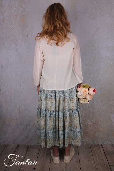 EWA I WALLA Blouse Eris Oat 44188 Sushi voile