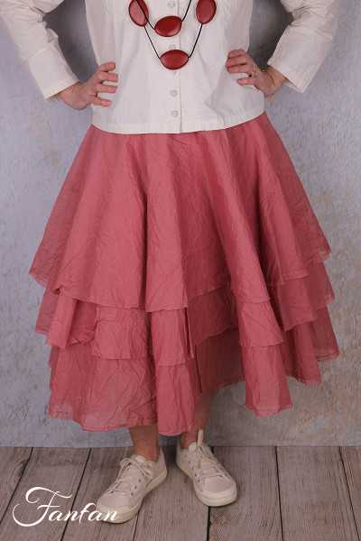 EWA I WALLA Jupe Wendy old rose 22328 Coton