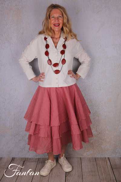 EWA I WALLA Jupe Wendy old rose 22328 Coton