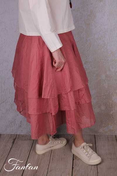 EWA I WALLA Jupe Wendy old rose 22328 Coton