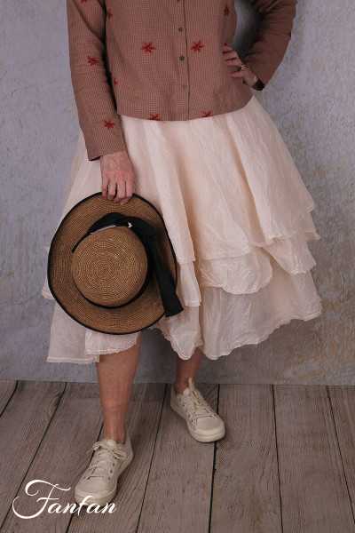 EWA I WALLA Jupe Wendy Oat 22328 Coton