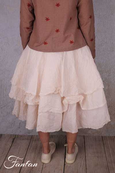 EWA I WALLA Jupe Wendy Oat 22328 Coton