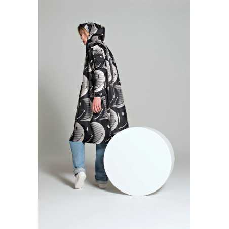 RAINKISS Poncho Half Moon Smiley