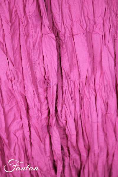 Privatsachen Robe en coton égyptien froissé Kleiderhei Magnolia