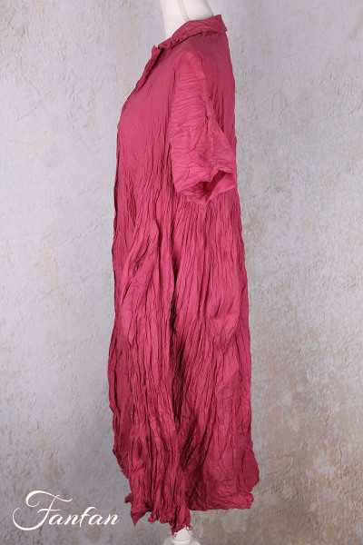 Privatsachen Robe en coton égyptien froissé Kleiderhei Magnolia