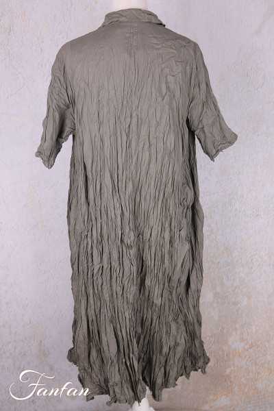 Privatsachen Robe en coton égyptien froissé Kleiderhei Mimos