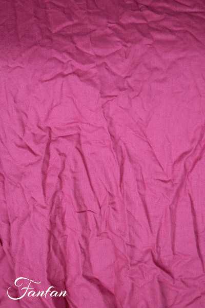 Privatsachen Top Plastglanz Magnolia en coton égyptien froissé